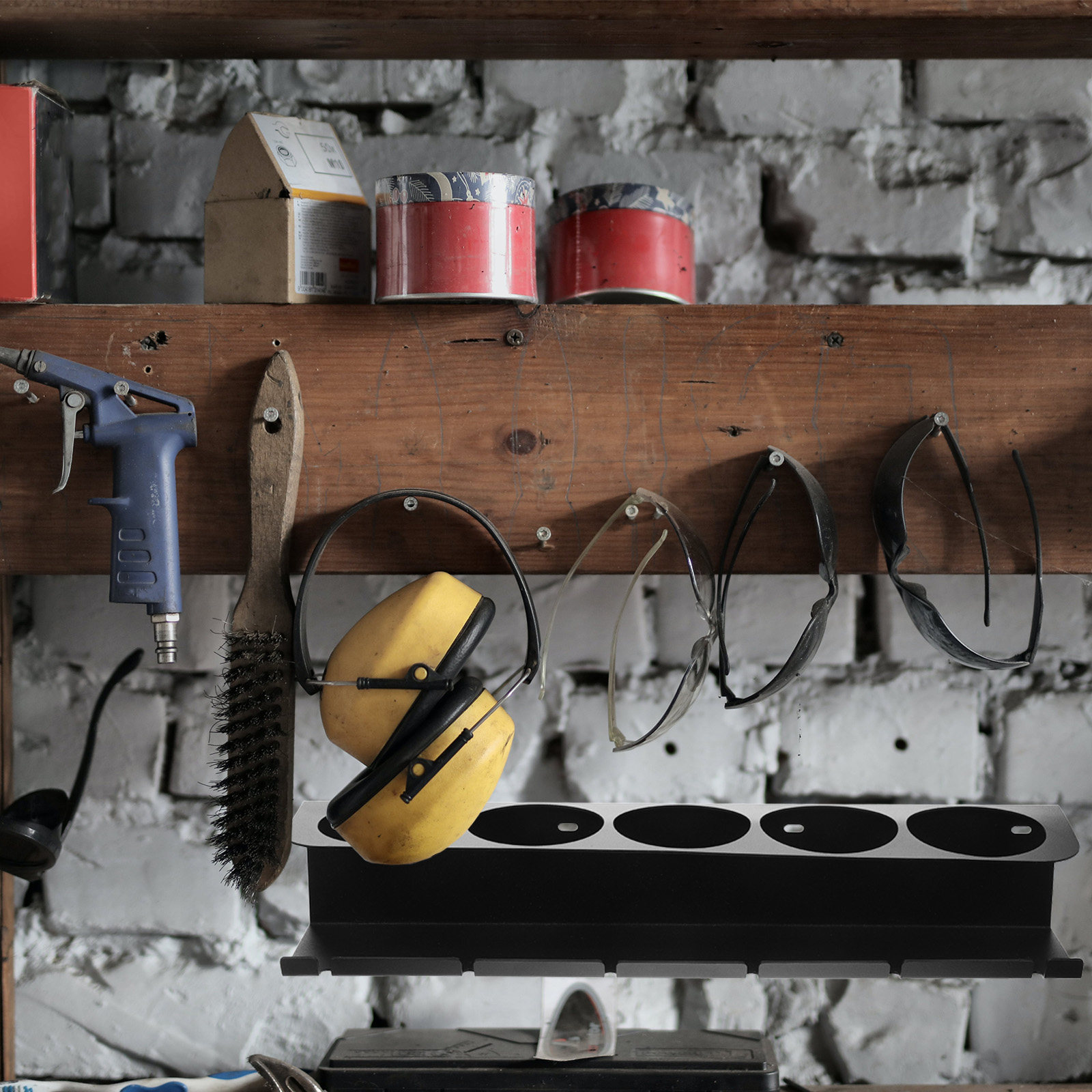 Power Tools Storage - 1Set Heavy Duty Metal Power Tool