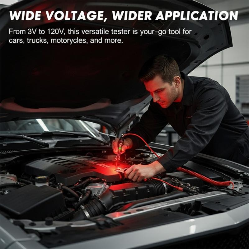 Power Tools Display - 3V 120V Voltage Tester Pen Digital