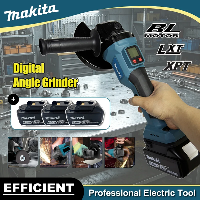 Power Tools Display - Makita Brushless Digital Display Impact Angle