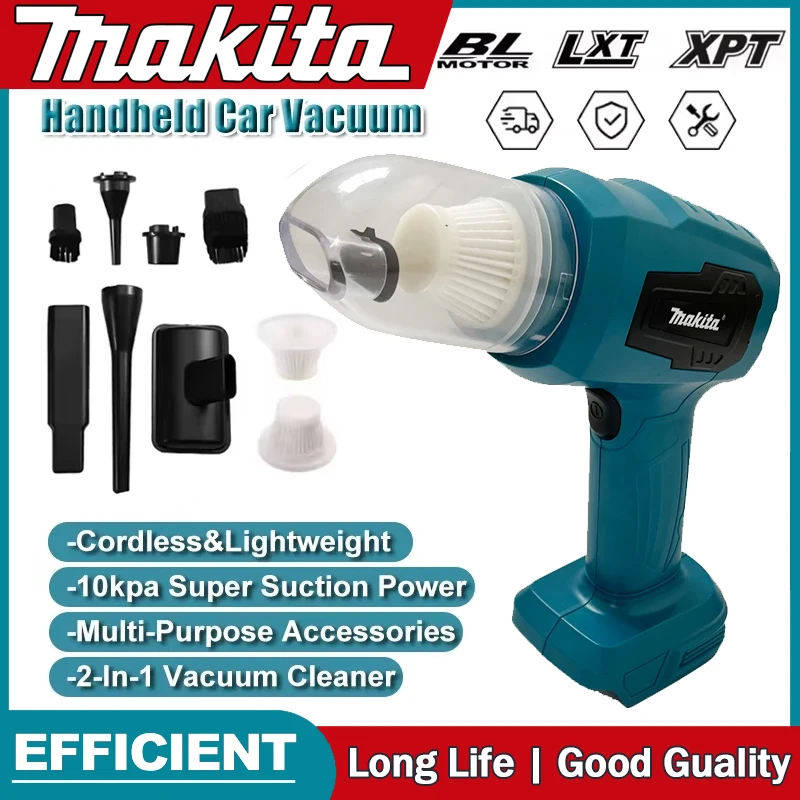 Power Tools Vacuum - Makita Cordless Mini Car Vacuum Cleaner