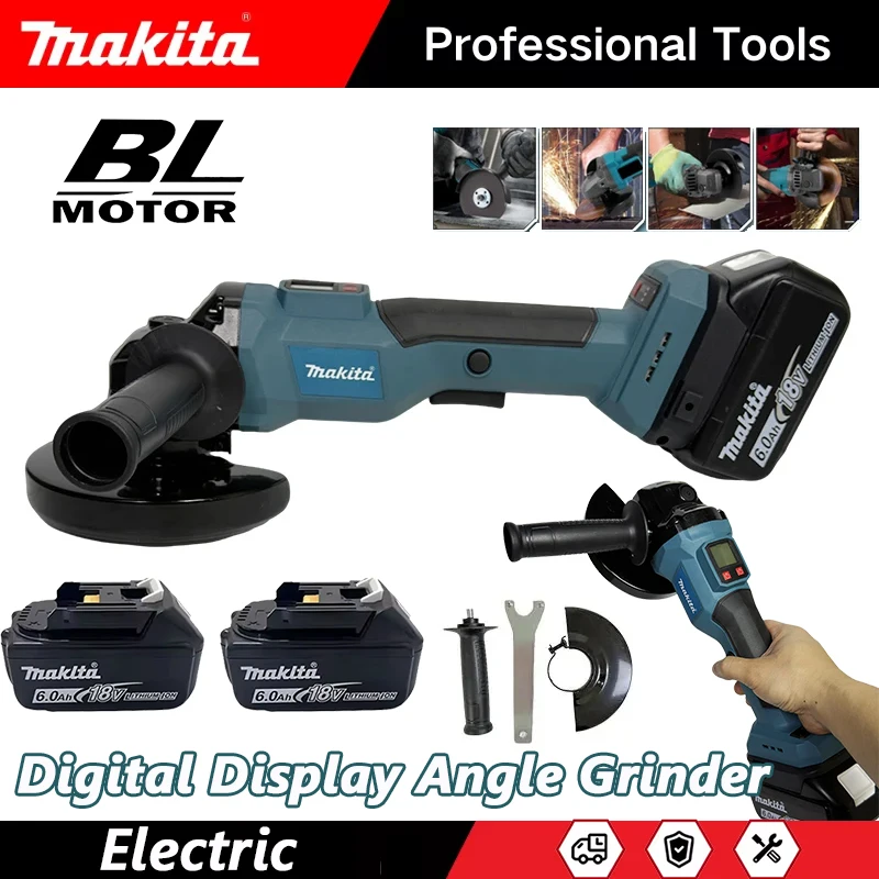 Power Tools Display - Makita Tool 125MM Brushless Electric Angle