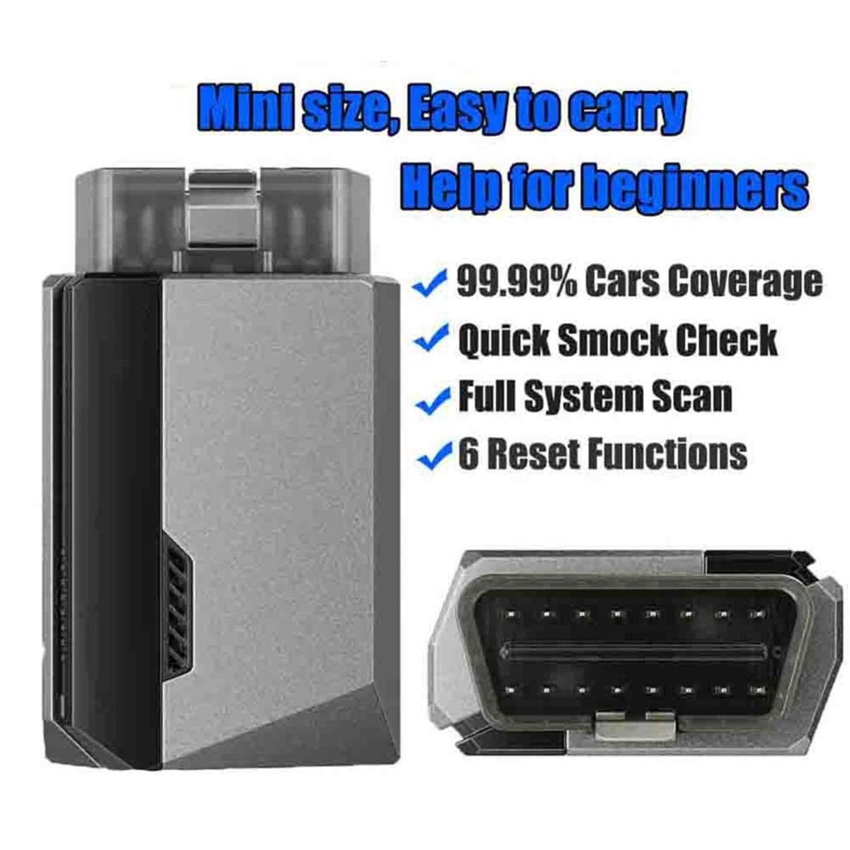 Health Power Tools - (A99Z] OBD2 Bluetooth Scanner for Car