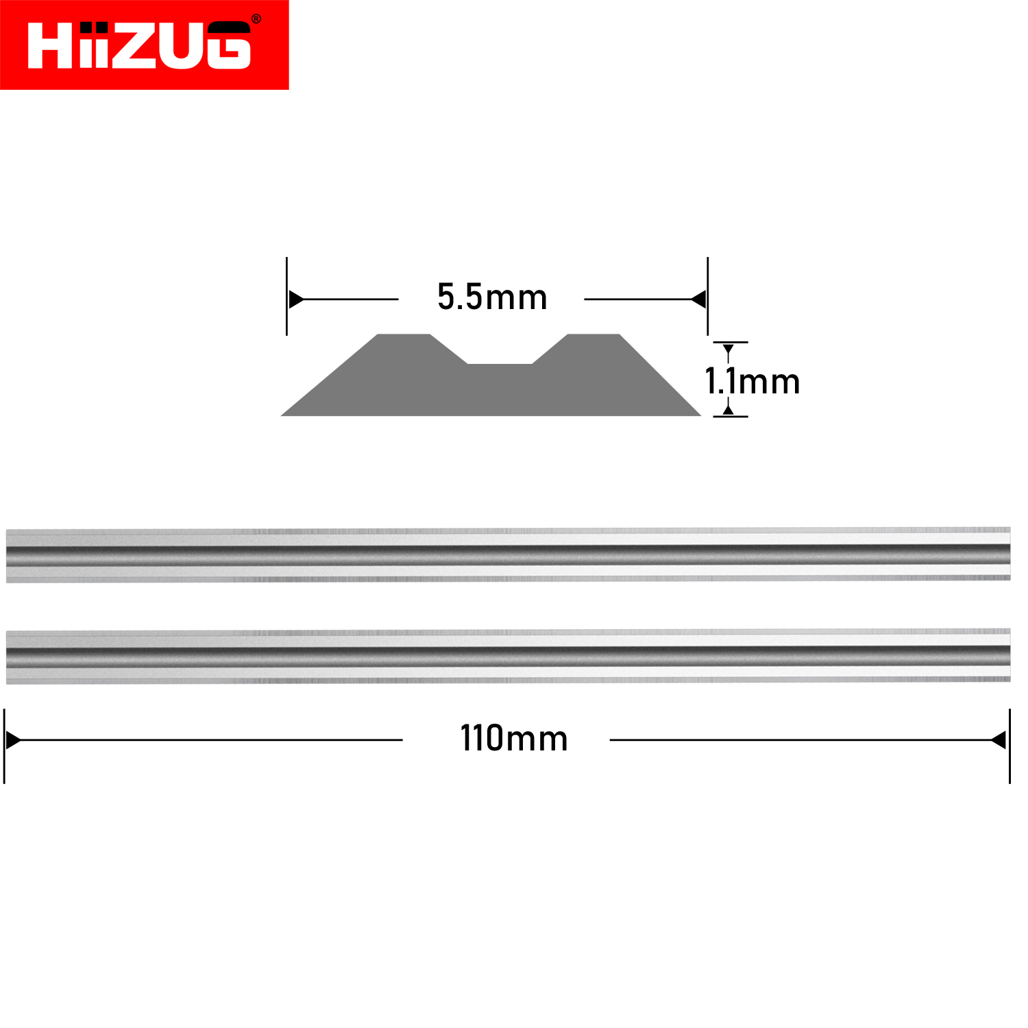 110mmx5.5mmx1.1mm Makita Plane - огляд і ціна Planer Handheld Electric