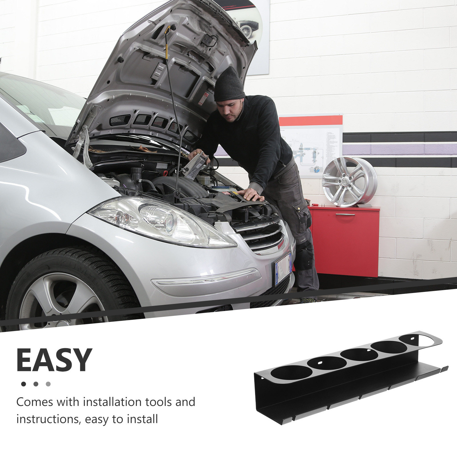 1Set Heavy Duty Metal Power To - огляд і ціна Power Tools Storage