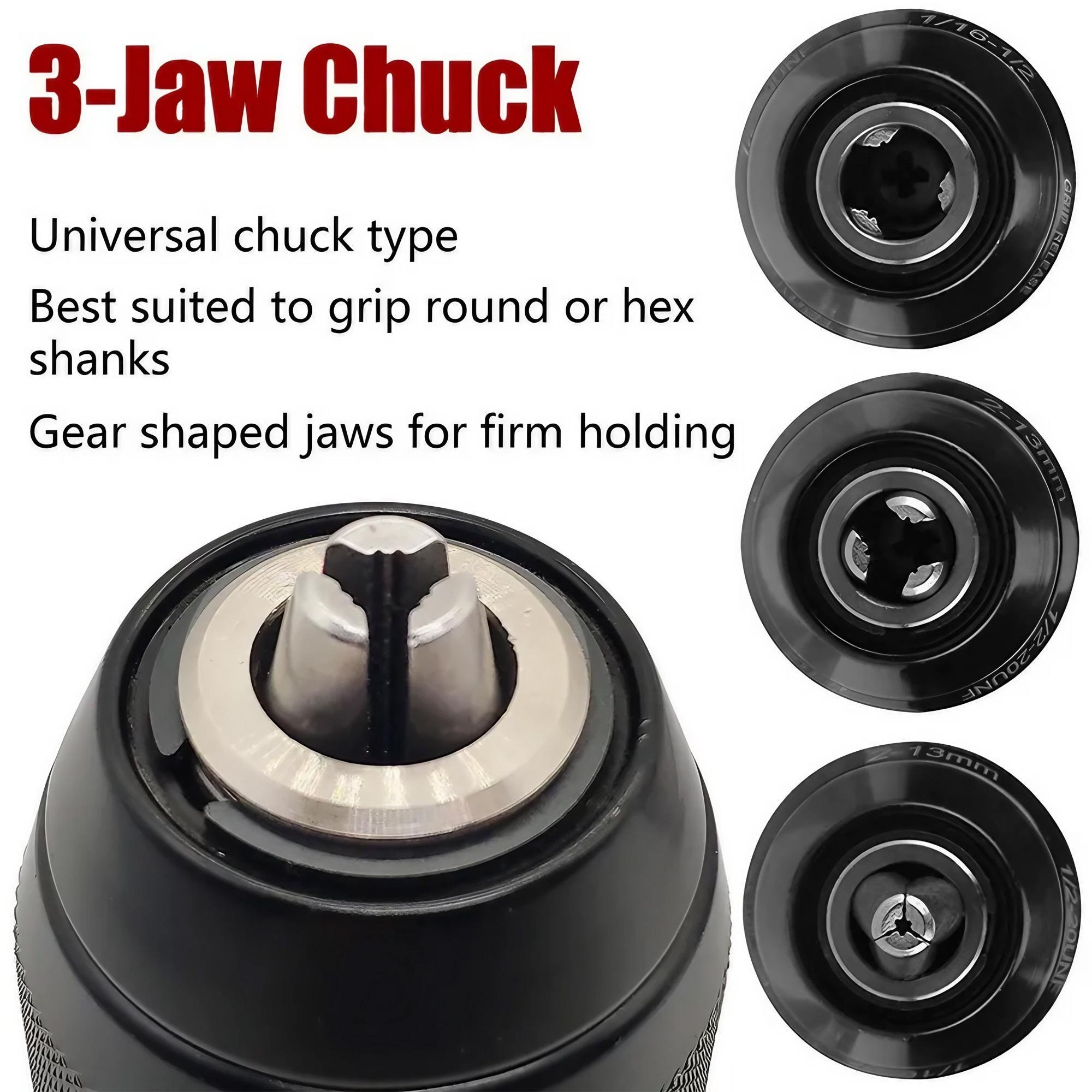 Keyless Drill Chuck Heavy Duty - огляд і ціна Power Tools Construction