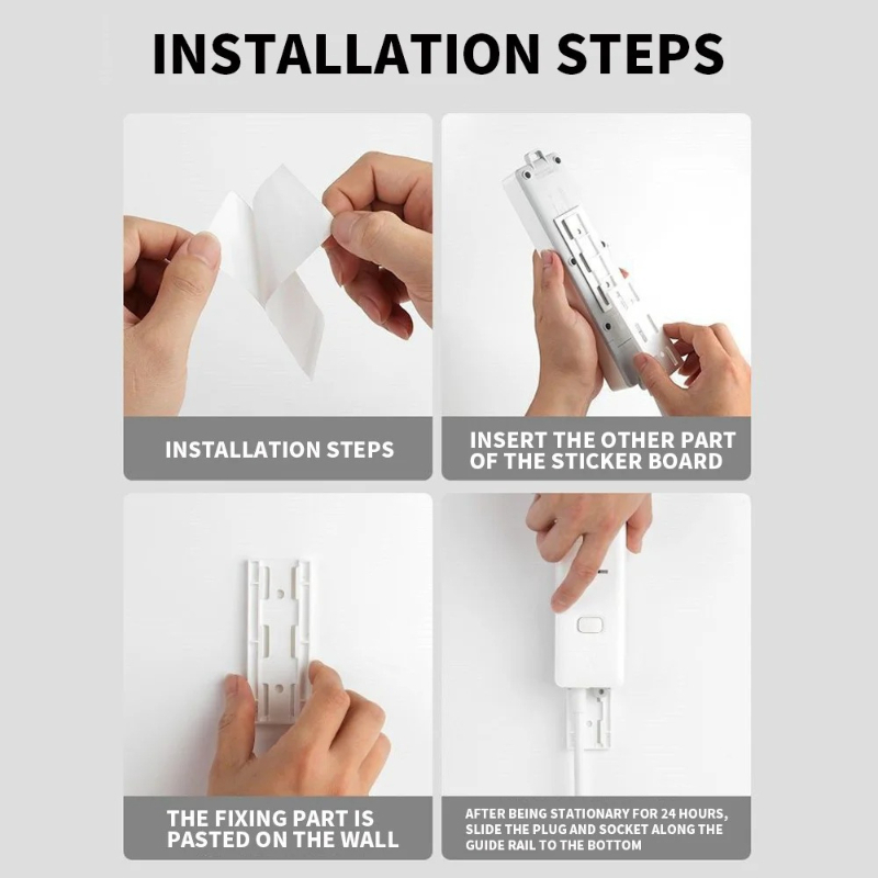 Self-Adhesive Power Socket Str - огляд і ціна Power Tools Storage