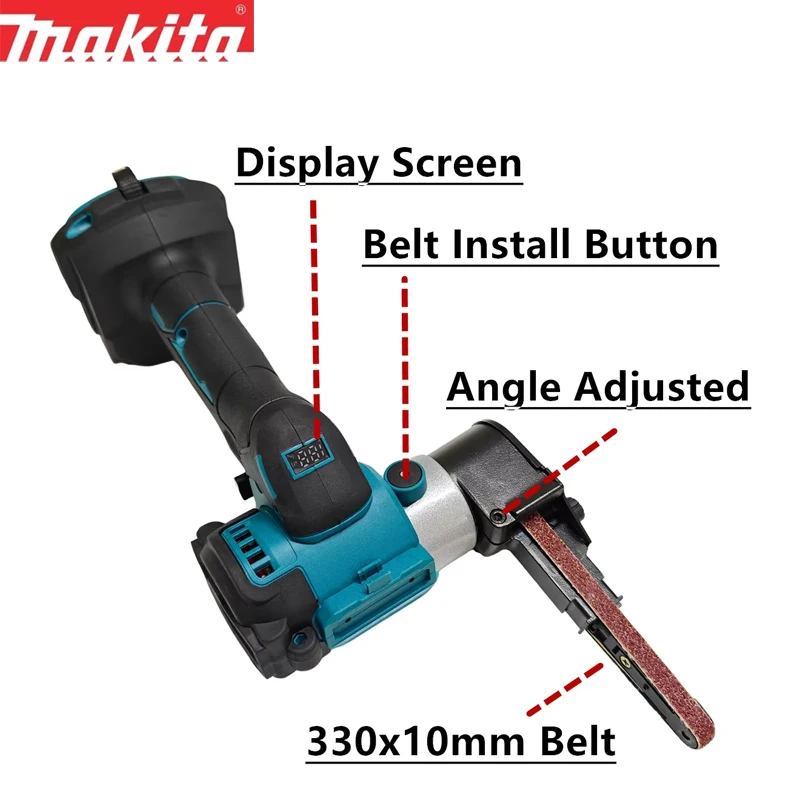 Makita Cordless Brushless Mini - огляд і ціна Belt Sander Portable
