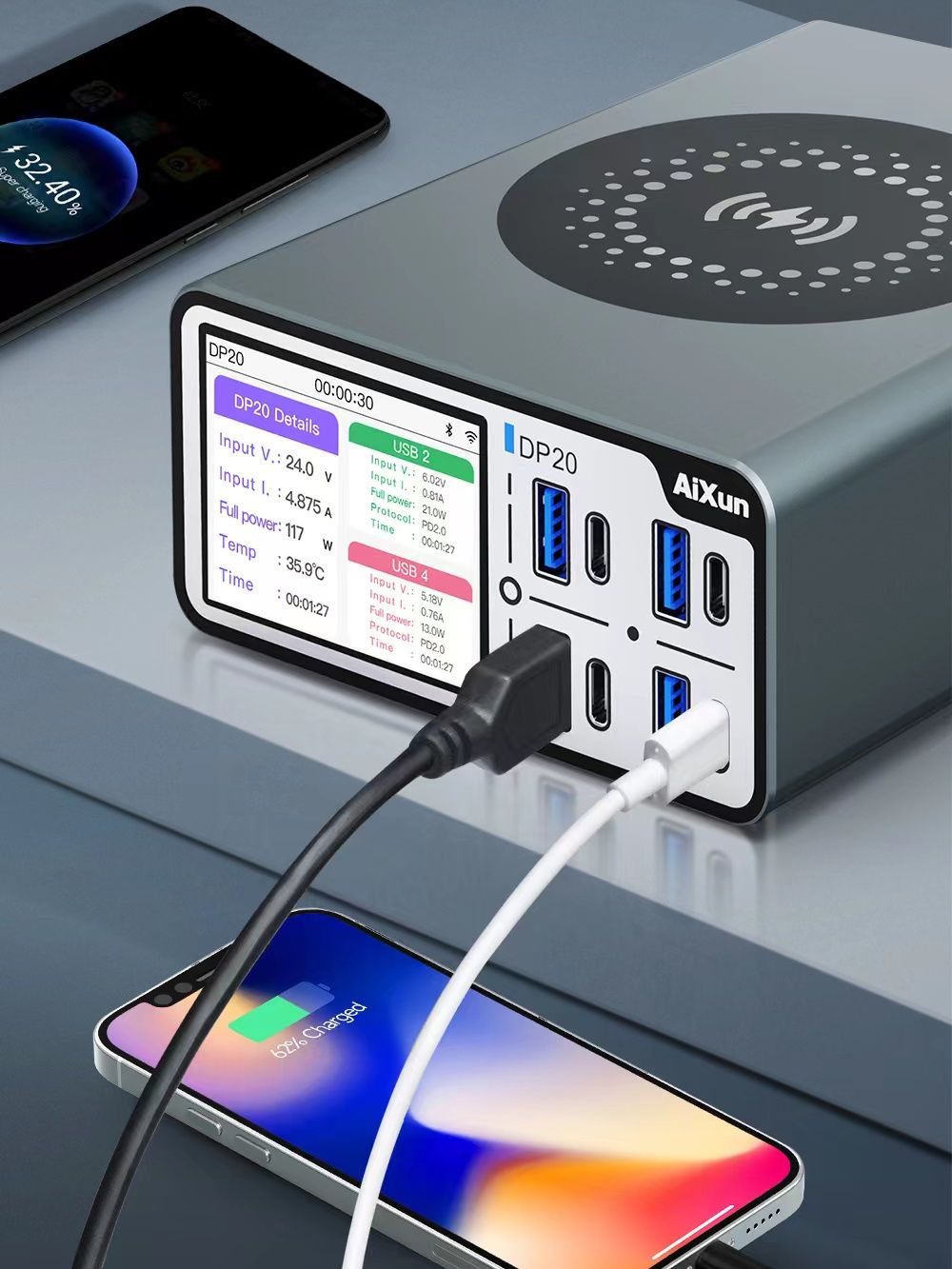 Aixun DP20 High Power Switched - огляд і ціна Power Tools Display