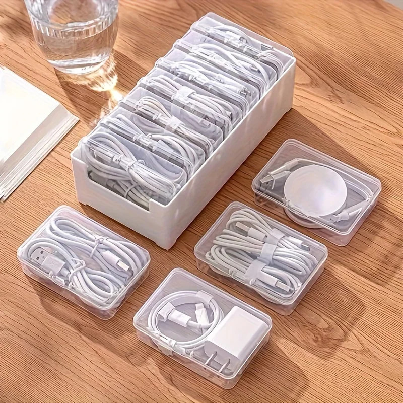 7 In 1 Clear Data Cable Storag - огляд і ціна Power Tools Storage